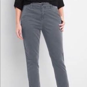 Gap girlfriend chinos Blue/ Gray size 4.